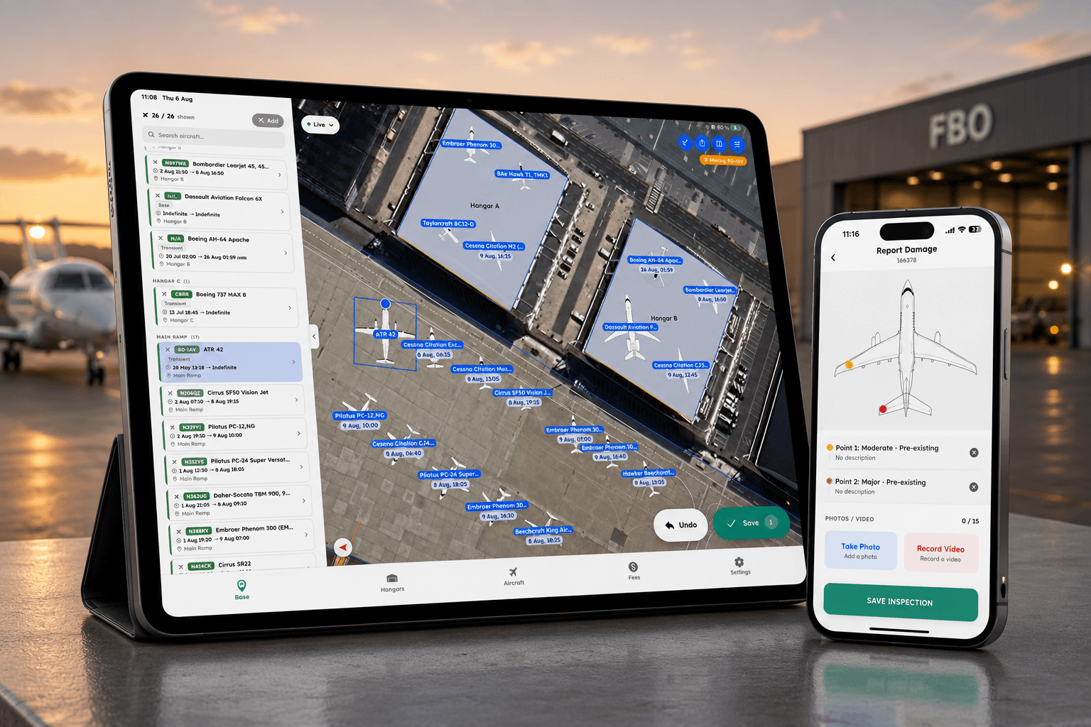 Introducing AirPlx Mobile - AirPlx aviation hangar optimization insights