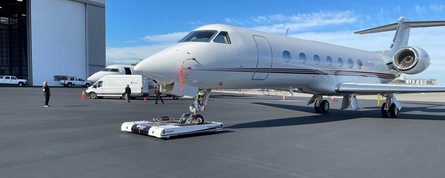 Simulated Hangar Stacking to Find the Best Tug - AirPlx aviation hangar optimization insights