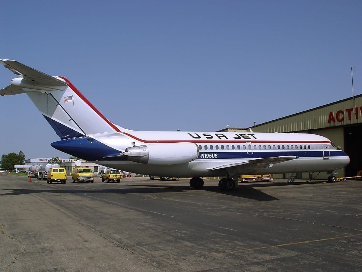 McDonnell Douglas DC-9-15RC of USA Jet Airlines